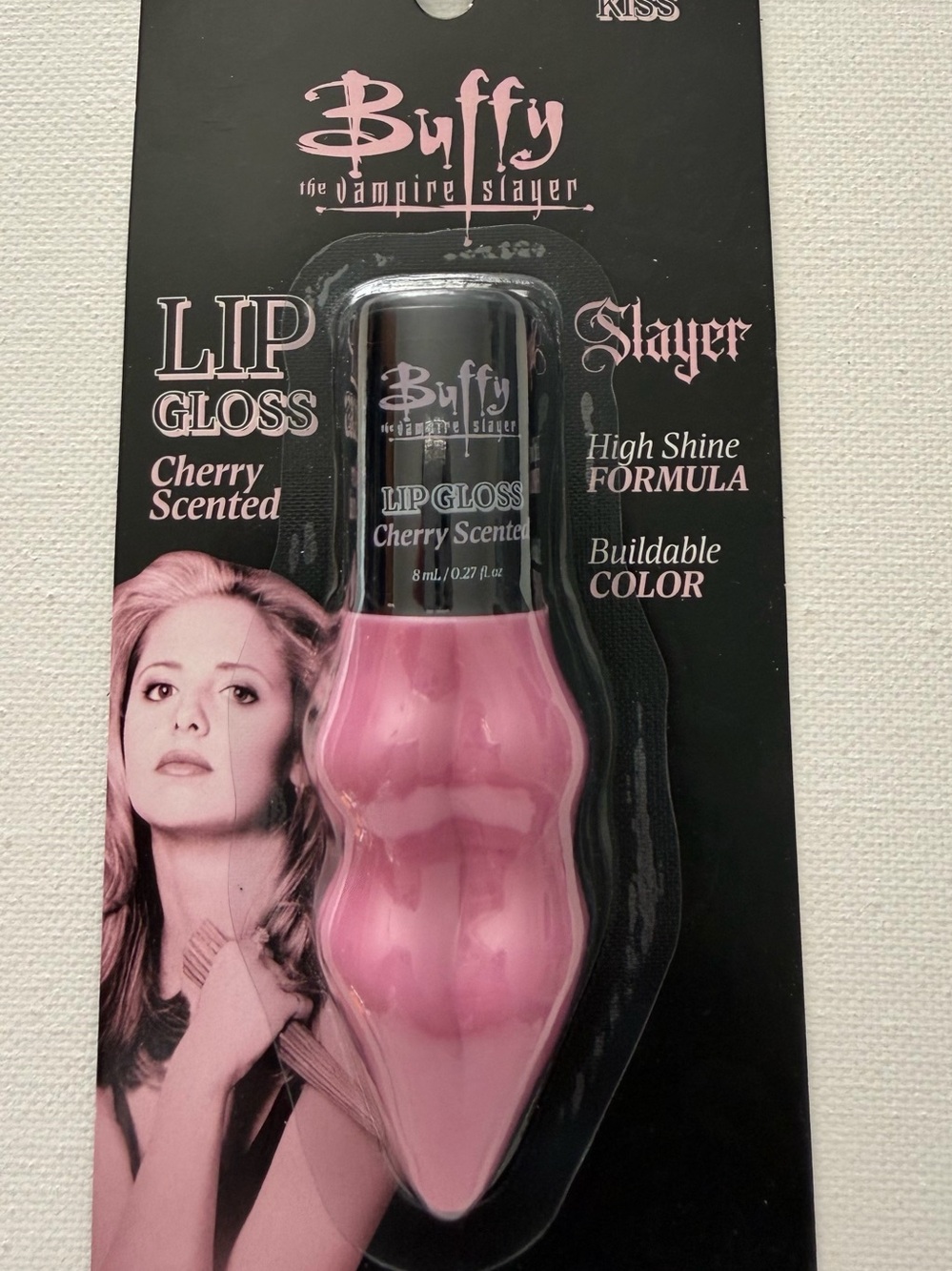 Buff Cherry-Scented Pink Lip Gloss